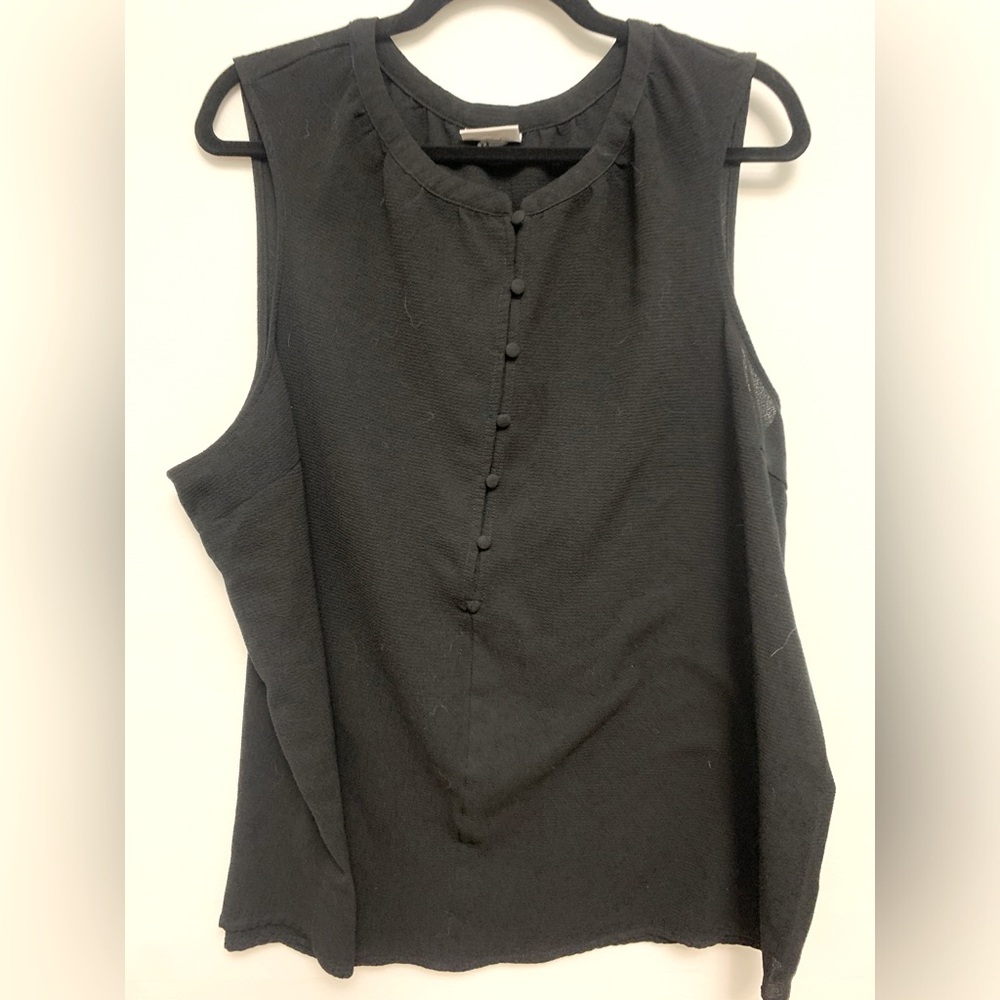 Ava & Viv womens black tank top